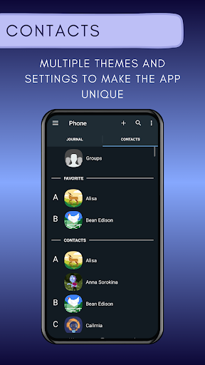 Phone + контакты и звонки